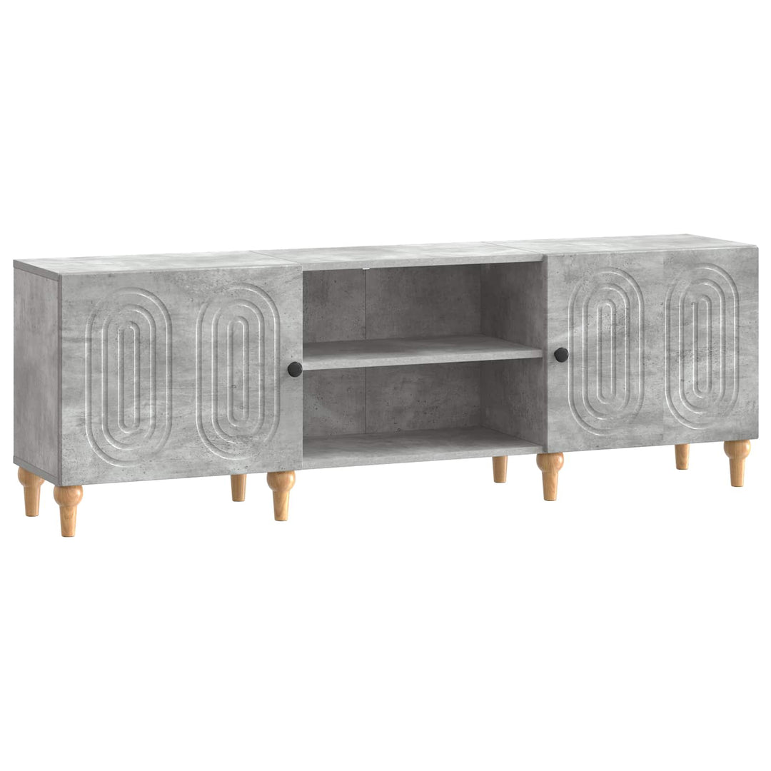 TV-skab 150 x 31 x 50 cm Betongrå Konstrueret træ