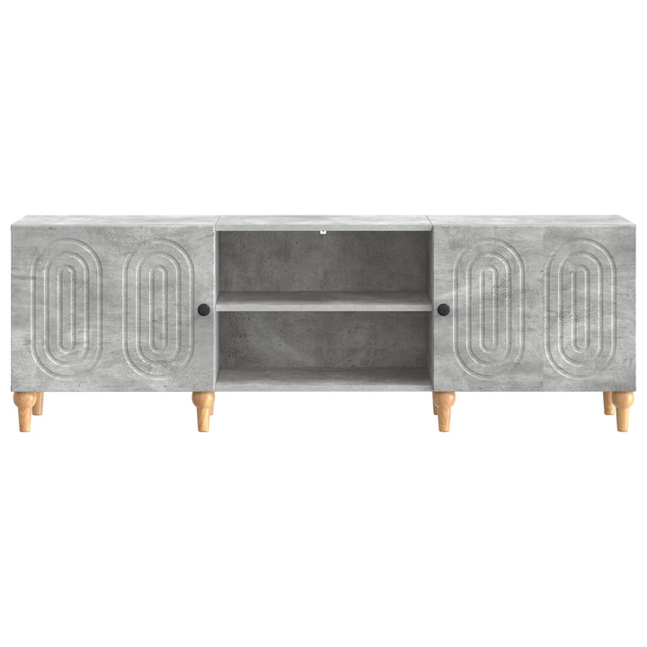 TV-skab 150 x 31 x 50 cm Betongrå Konstrueret træ