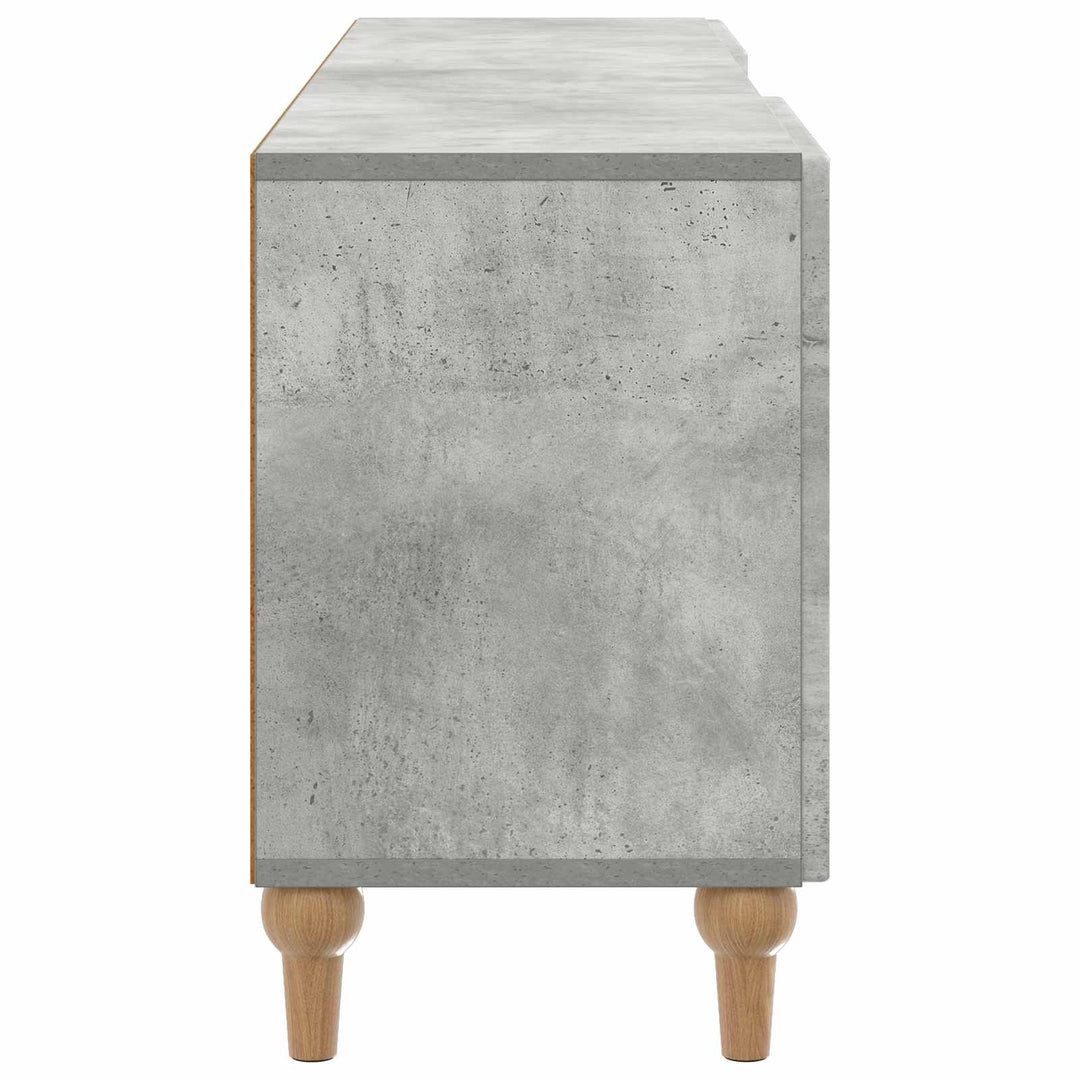 TV-skab 150 x 31 x 50 cm Betongrå Konstrueret træ