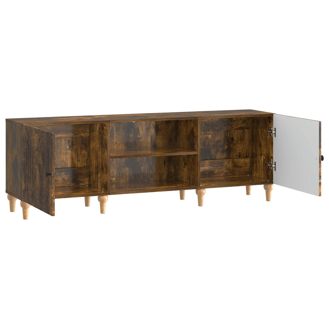 TV-skab 150 x 31 x 50 cm Røget eg Konstrueret træ