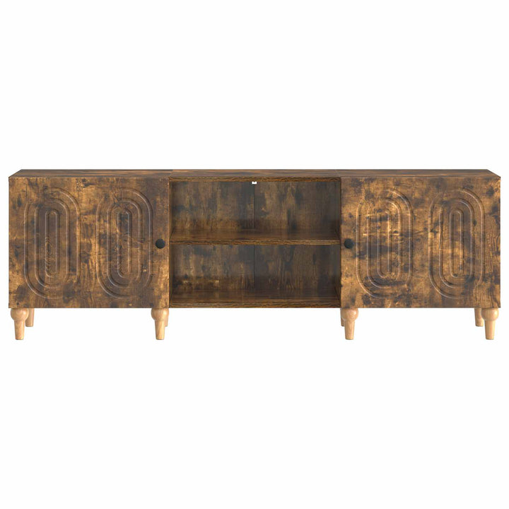 TV-skab 150 x 31 x 50 cm Røget eg Konstrueret træ