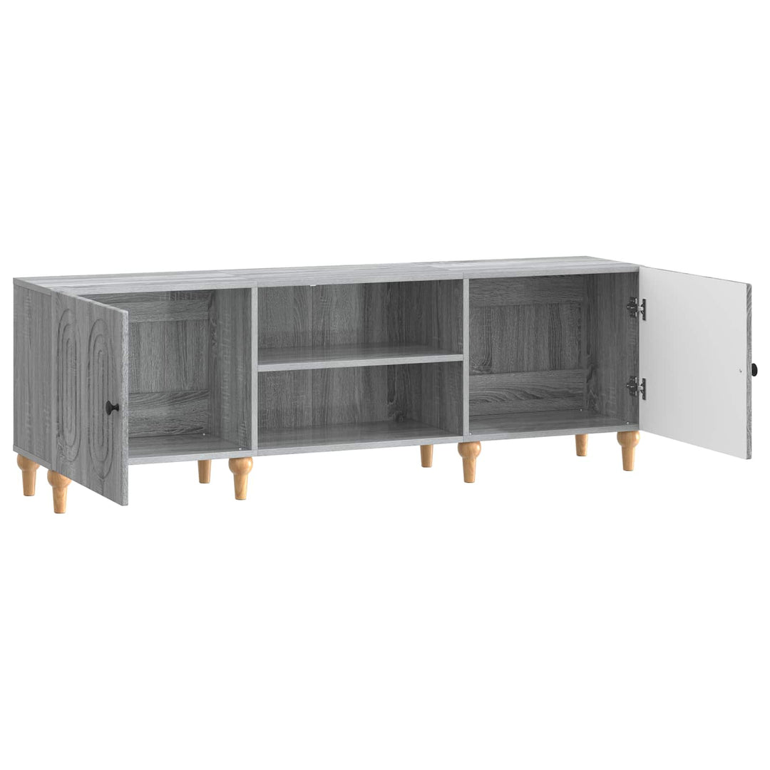 TV-skab 150 x 31 x 50 cm Grå sonoma-eg Konstrueret træ