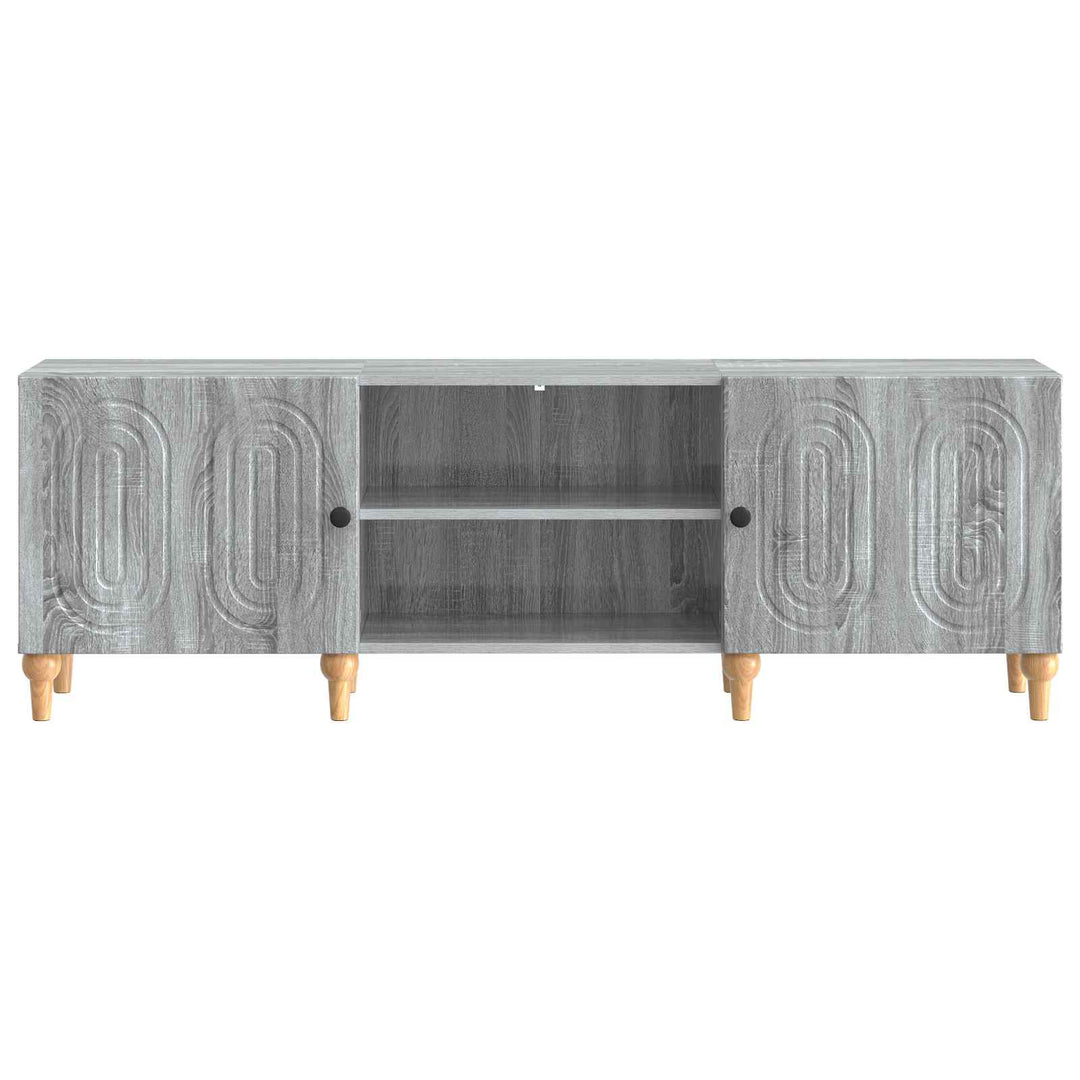 TV-skab 150 x 31 x 50 cm Grå sonoma-eg Konstrueret træ