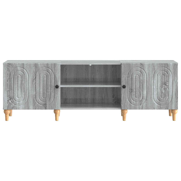 TV-skab 150 x 31 x 50 cm Grå sonoma-eg Konstrueret træ