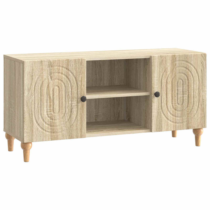TV-skab Sonoma-eg 102 x 34,5 x 50 cm Konstrueret træ