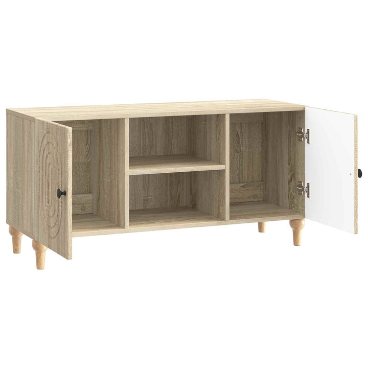 TV-skab Sonoma-eg 102 x 34,5 x 50 cm Konstrueret træ