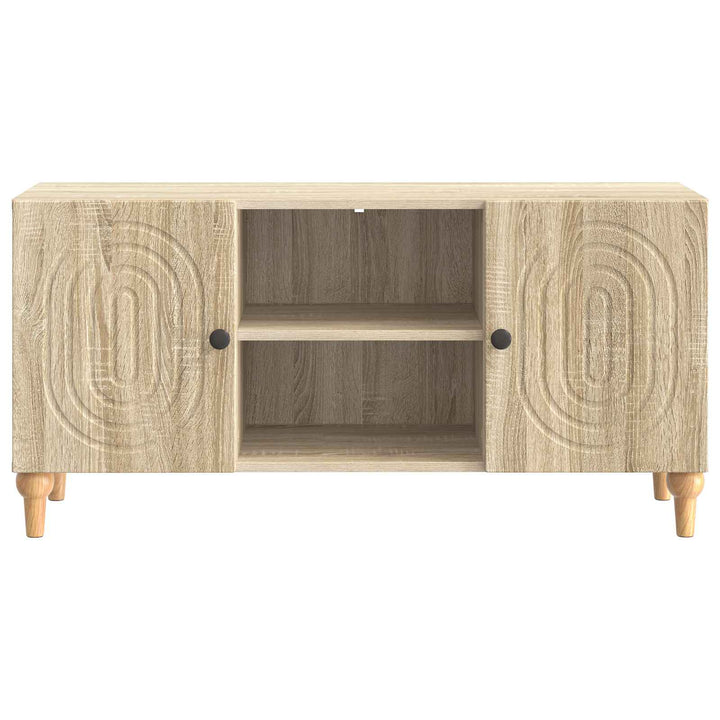 TV-skab Sonoma-eg 102 x 34,5 x 50 cm Konstrueret træ