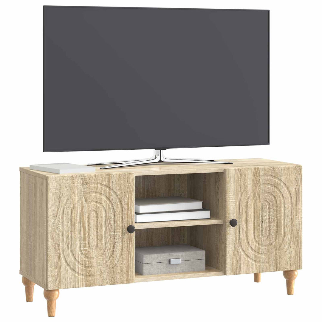 TV-skab Sonoma-eg 102 x 34,5 x 50 cm Konstrueret træ