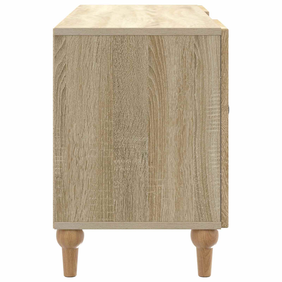 TV-skab Sonoma-eg 102 x 34,5 x 50 cm Konstrueret træ