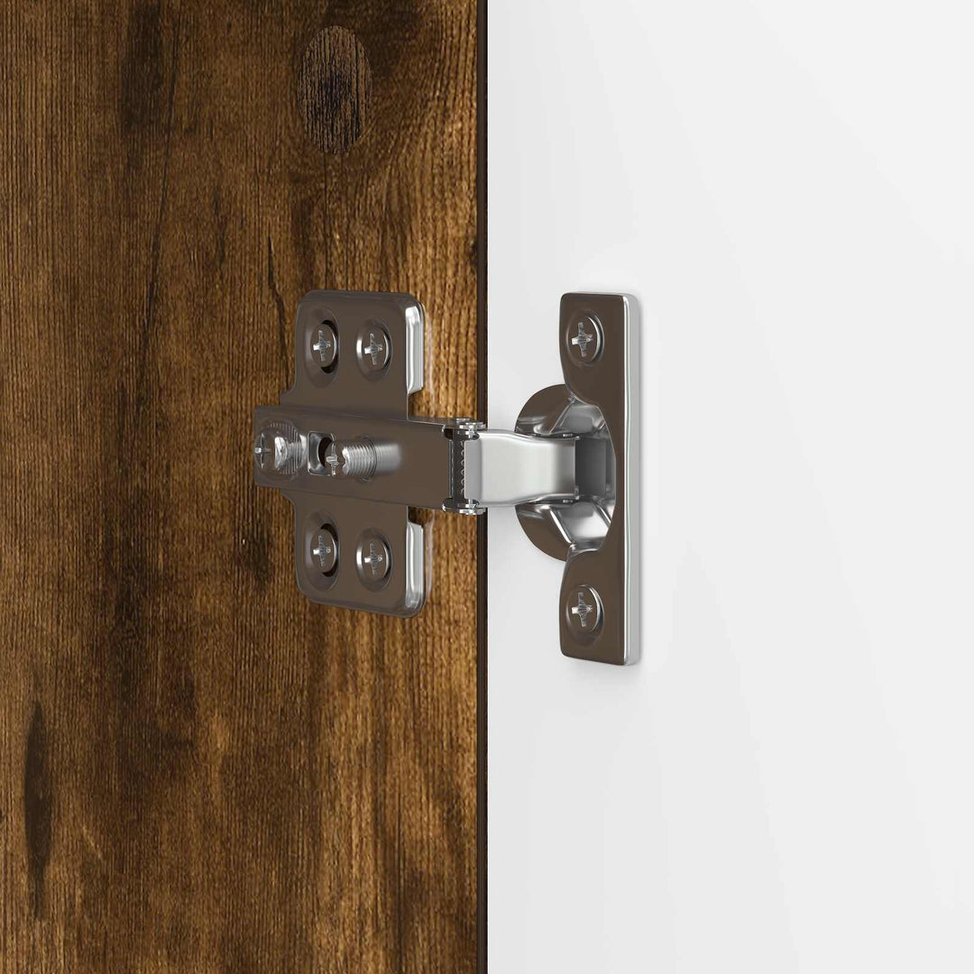 TV-skab Røget eg 102 x 34,5 x 50 cm Konstrueret træ
