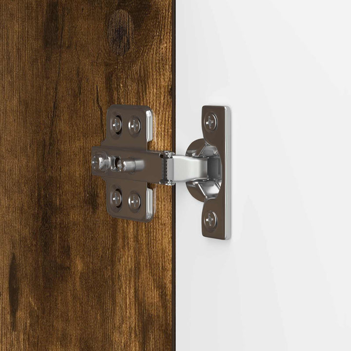 TV-skab Røget eg 102 x 34,5 x 50 cm Konstrueret træ