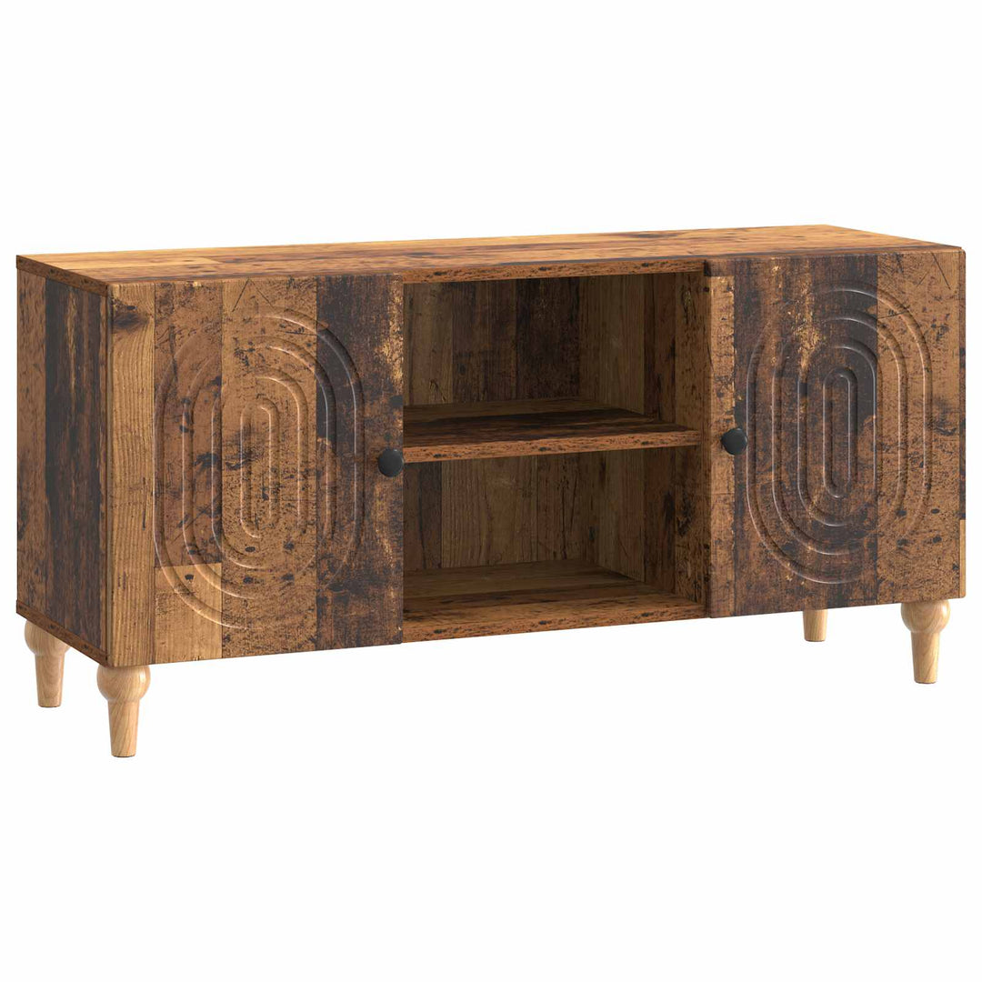 TV-skab Gammelt træ 102 x 34,5 x 50 cm Konstrueret træ