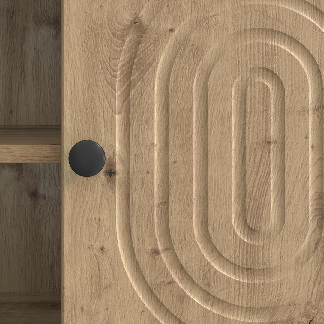 TV-skab 102 x 34,5 x 50 cm Artisan-eg Konstrueret træ