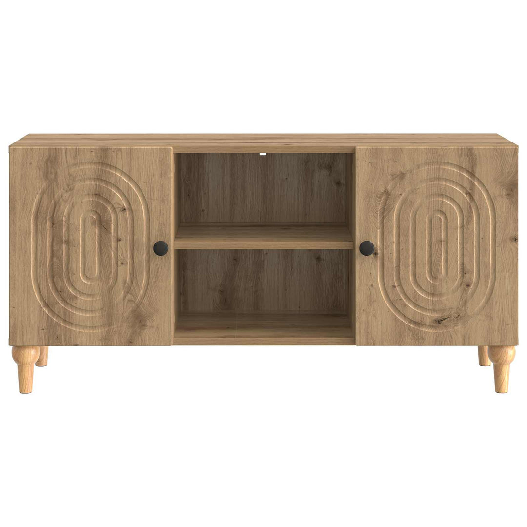 TV-skab 102 x 34,5 x 50 cm Artisan-eg Konstrueret træ