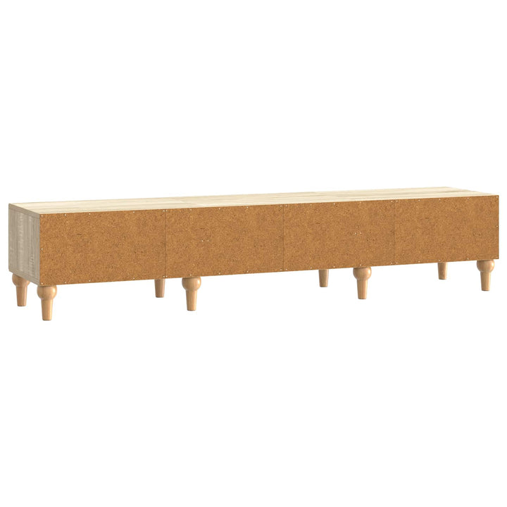 TV-skab med skuffe Sonoma-eg 147 x 34,5 x 30 cm Konstrueret træ