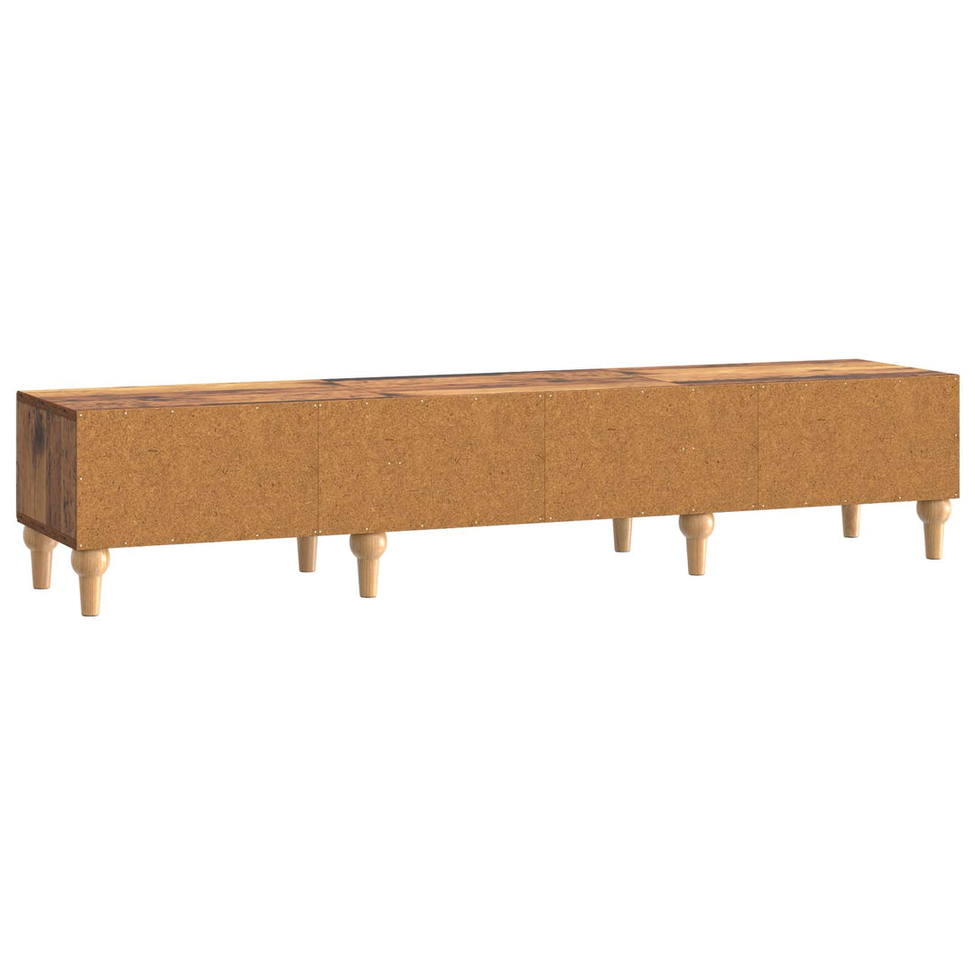 TV-skab Gammelt træ 147 x 34,5 x 30 cm Konstrueret træ