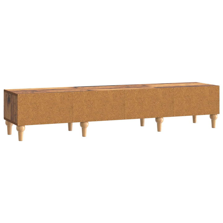 TV-skab Gammelt træ 147 x 34,5 x 30 cm Konstrueret træ