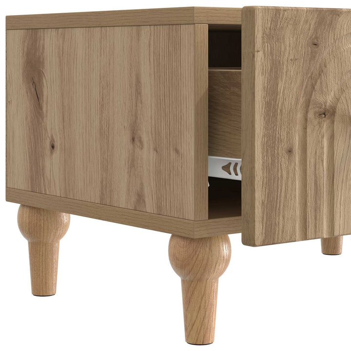 TV-skab 147 x 34,5 x 30 cm Artisan-eg Konstrueret træ