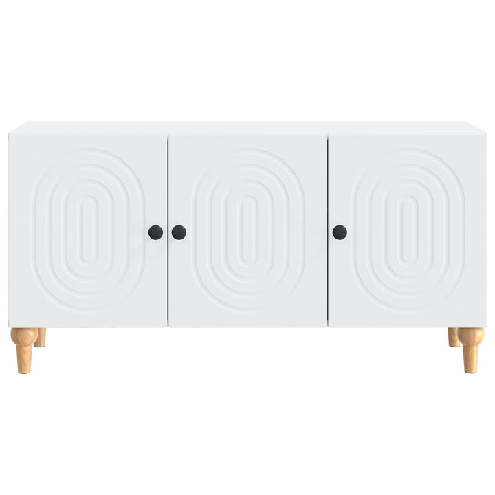 TV-skab Hvid 99 x 34,5 x 50 cm Konstrueret træ