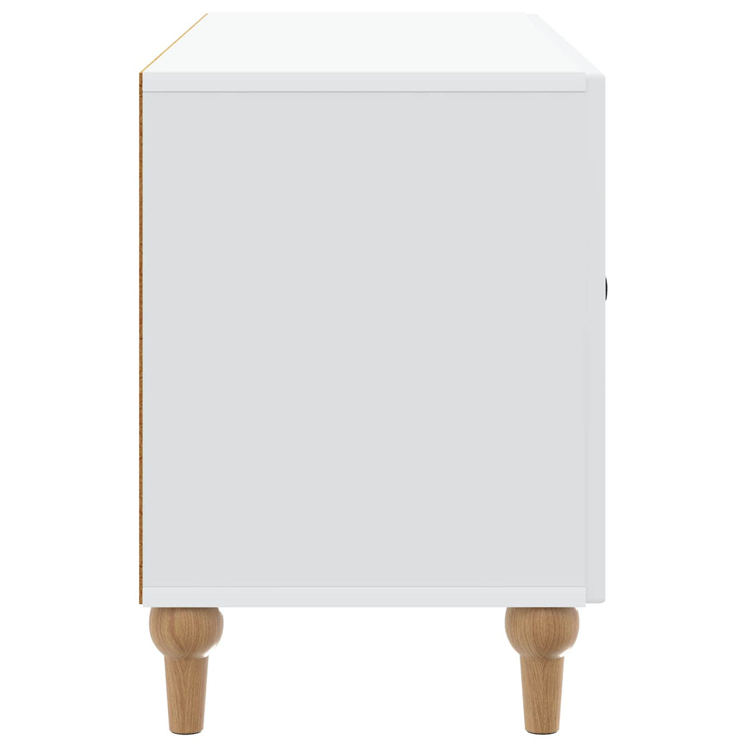 TV-skab Hvid 99 x 34,5 x 50 cm Konstrueret træ