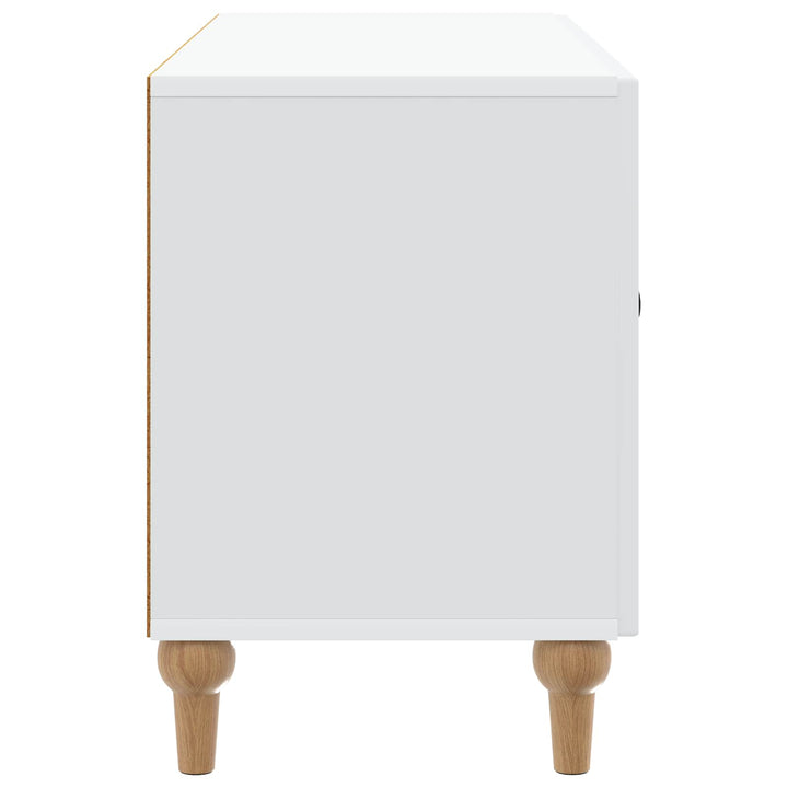 TV-skab Hvid 99 x 34,5 x 50 cm Konstrueret træ