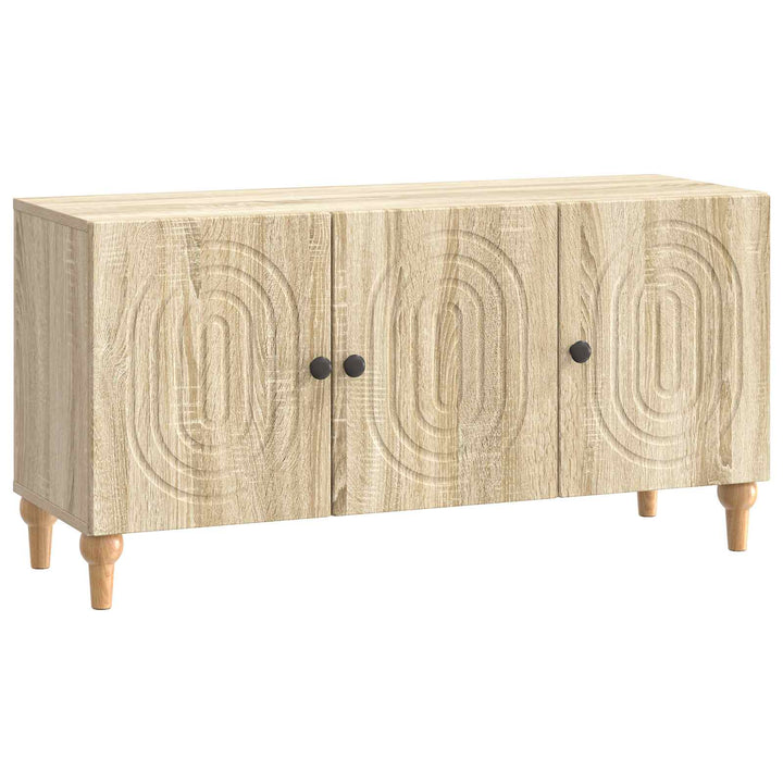 TV-skab Sonoma-eg 99 x 34,5 x 50 cm Konstrueret træ