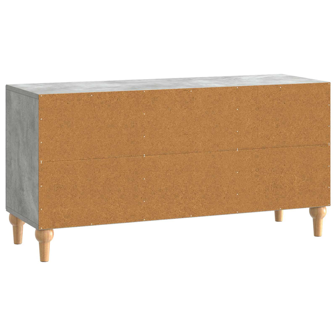 TV-skab 99 x 34,5 x 50 cm Betongrå Konstrueret træ