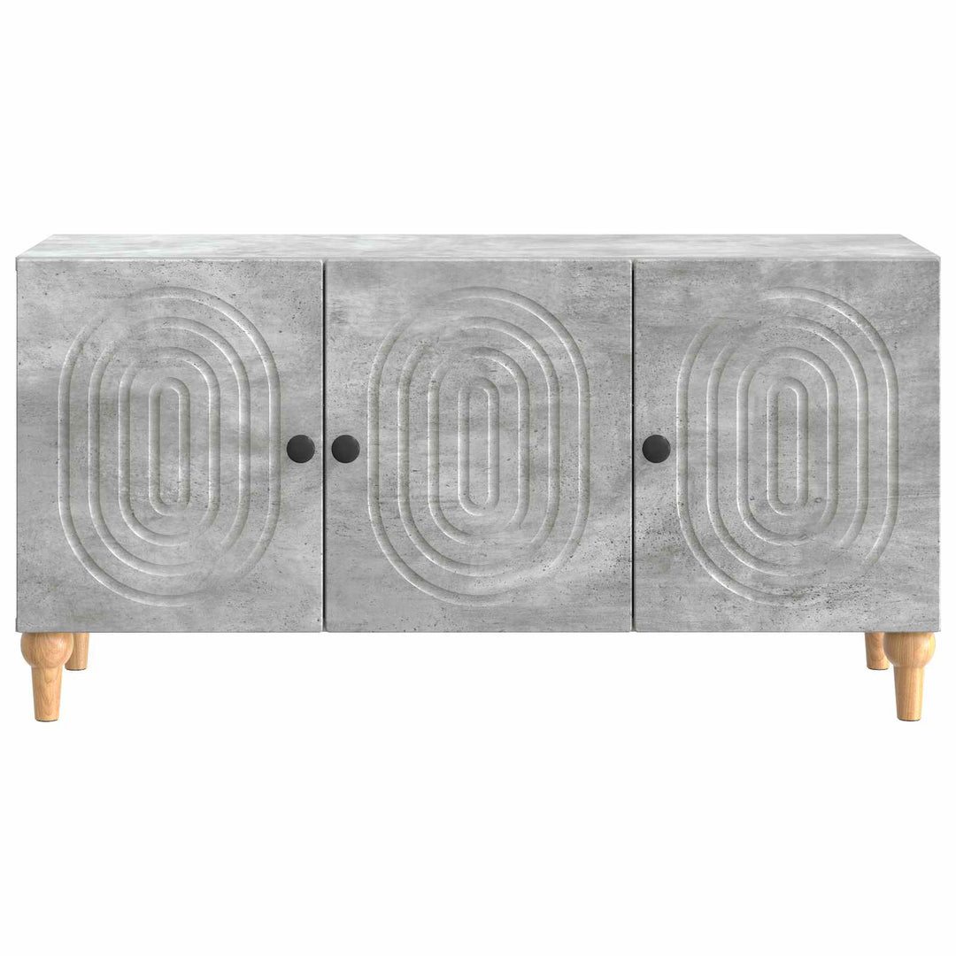 TV-skab 99 x 34,5 x 50 cm Betongrå Konstrueret træ