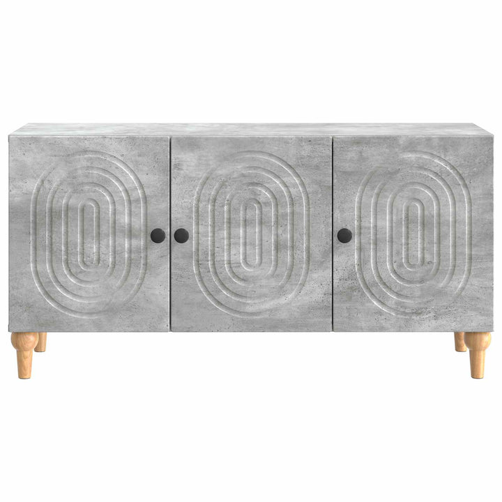 TV-skab 99 x 34,5 x 50 cm Betongrå Konstrueret træ