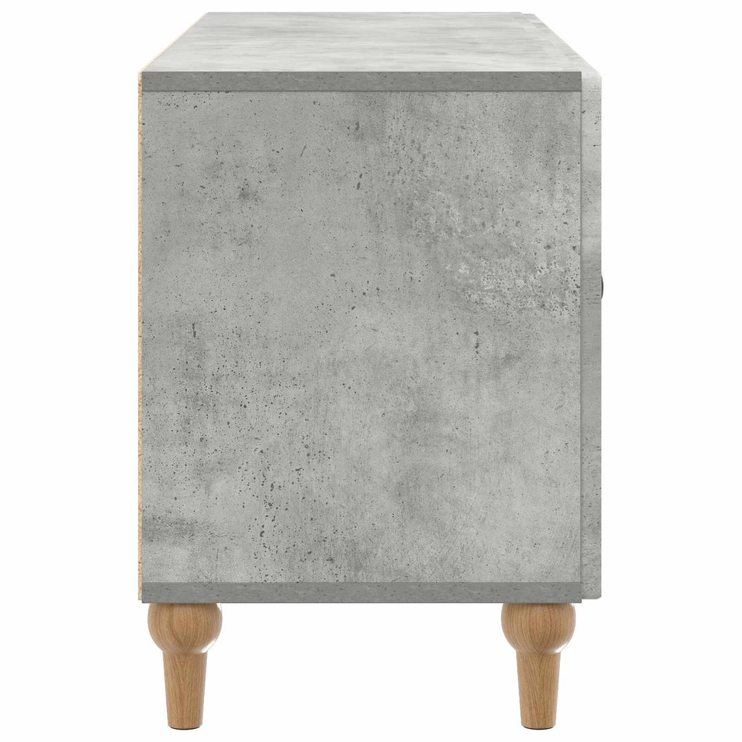 TV-skab 99 x 34,5 x 50 cm Betongrå Konstrueret træ