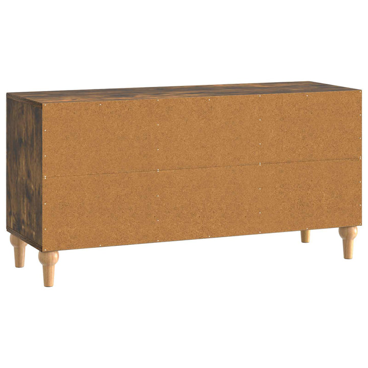 TV-skab 99 x 34,5 x 50 cm Røget eg Konstrueret træ