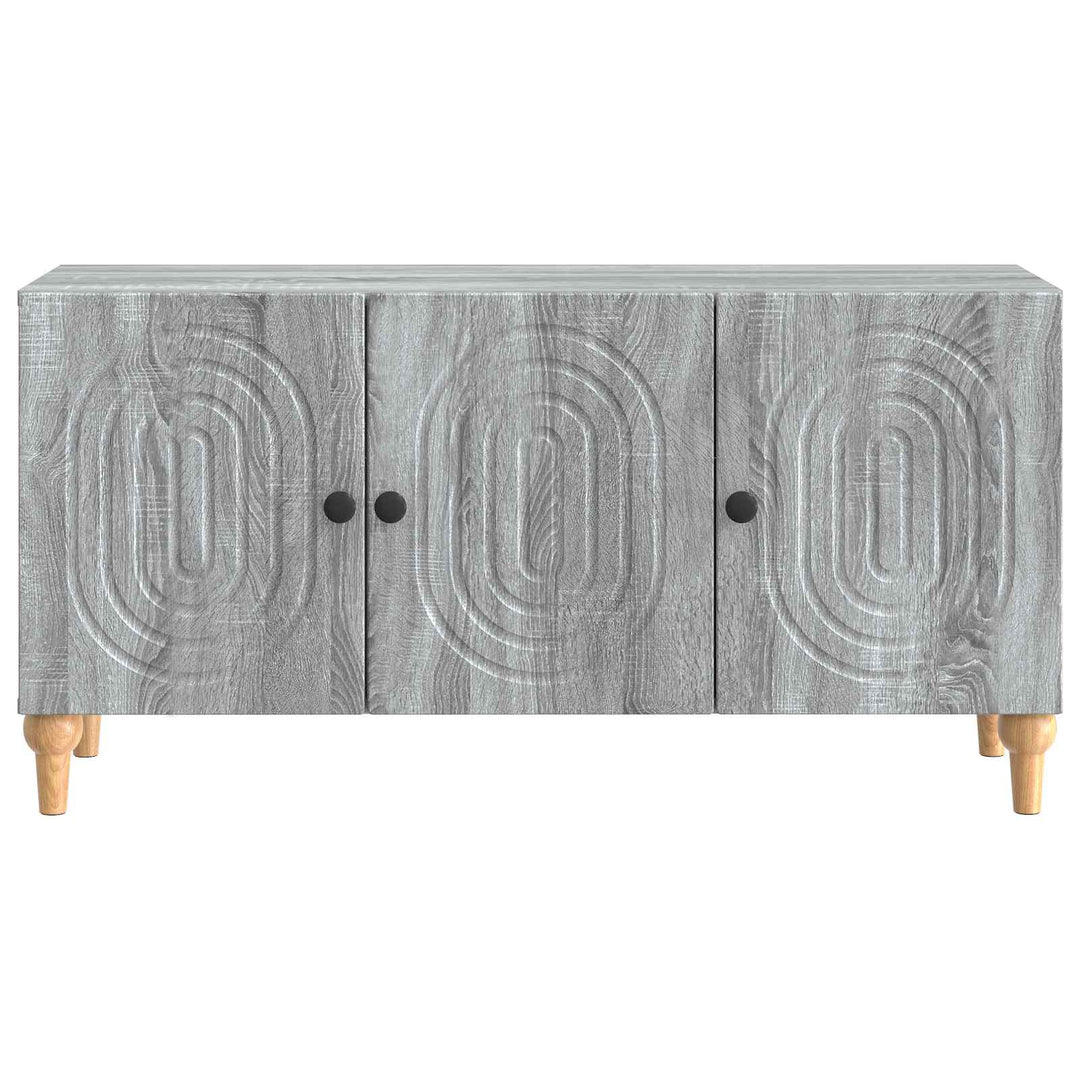 TV-skab 99 x 34,5 x 50 cm Grå sonoma-eg Konstrueret træ