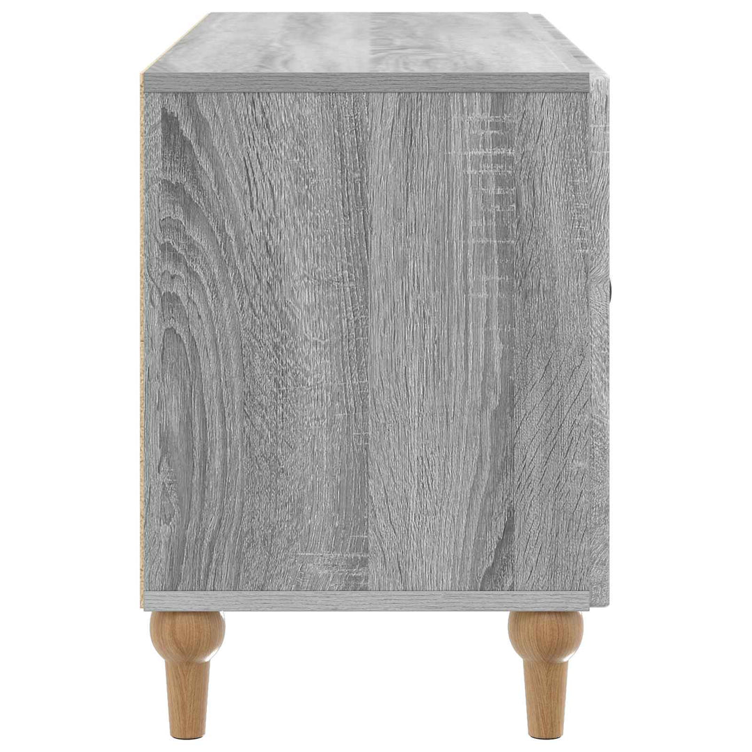 TV-skab 99 x 34,5 x 50 cm Grå sonoma-eg Konstrueret træ
