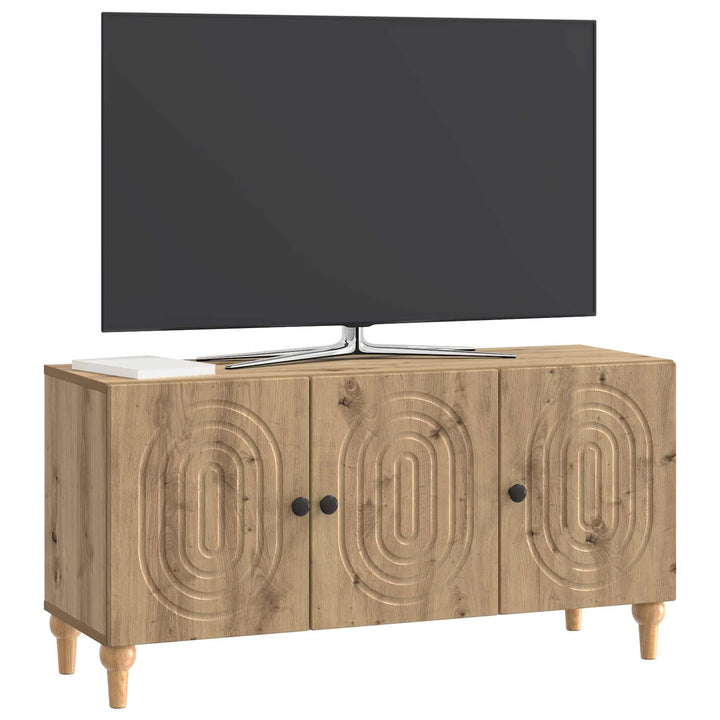 TV-skab 99 x 34,5 x 50 cm Artisan-eg Konstrueret træ