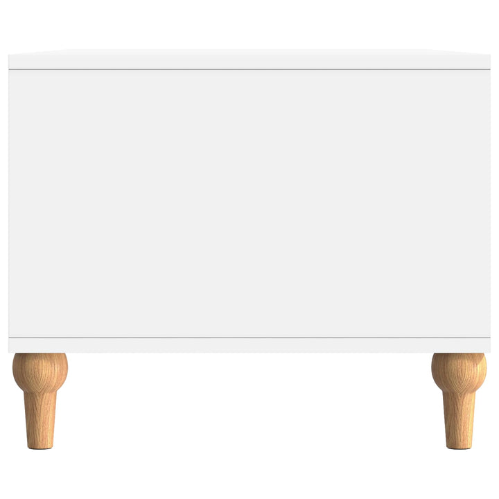 Sofabord Hvid 90 x 50 x 40 cm Konstrueret træ