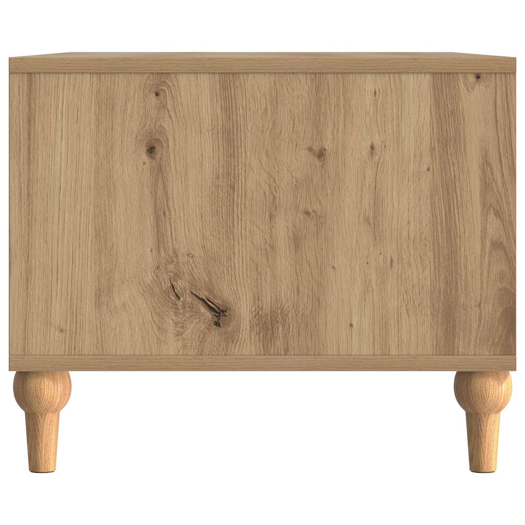 Sofabord Artisan-eg 90 x 50 x 40 cm Konstrueret træ