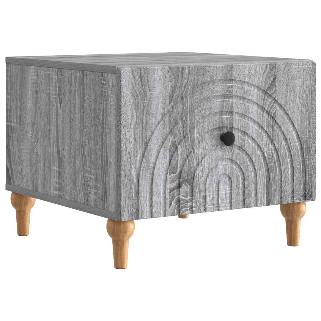 Sofabord Grå sonoma-eg 49 x 50 x 40 cm Konstrueret træ