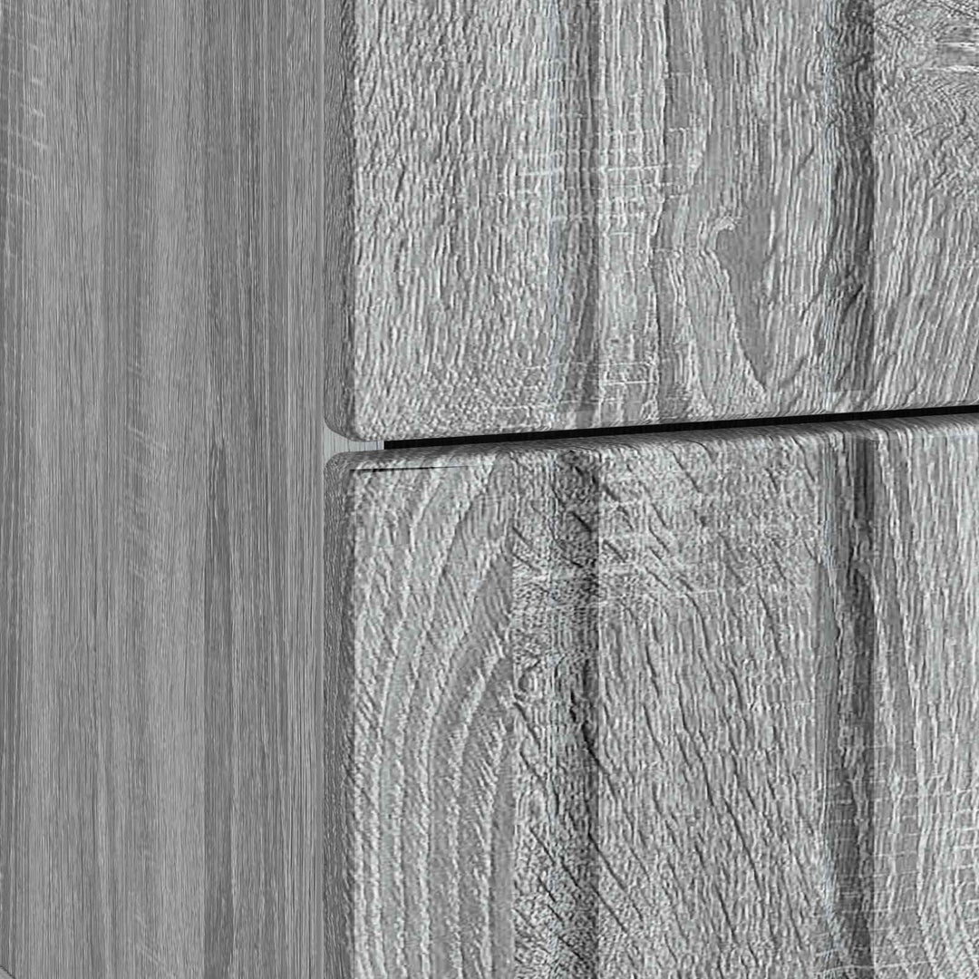 Natskab Grå sonoma-eg 43 x 34,5 x 49,5 cm Konstrueret træ