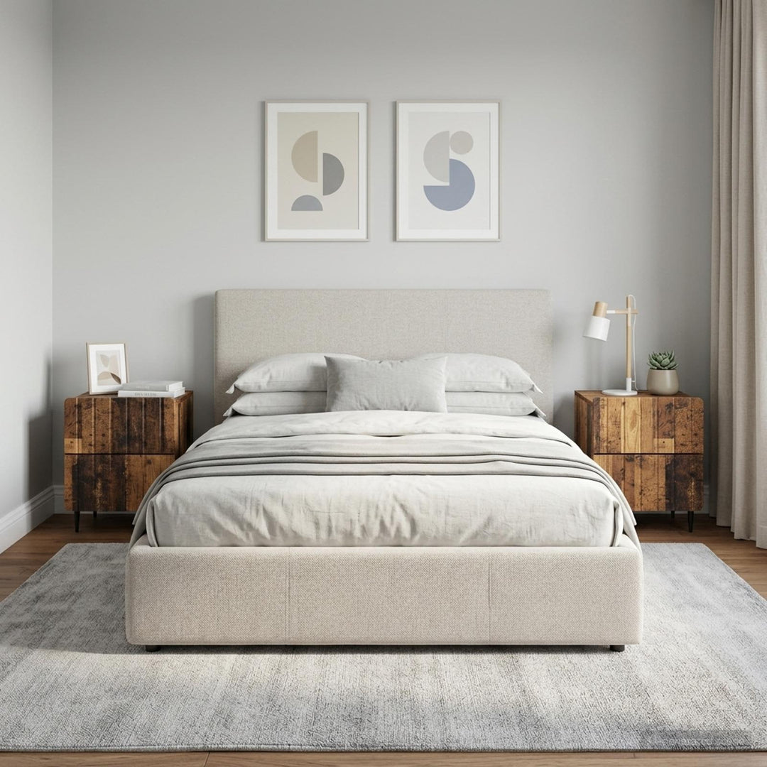 Natskab 2 pcs Gammelt træ 43 x 34,5 x 49,5 cm Konstrueret træ