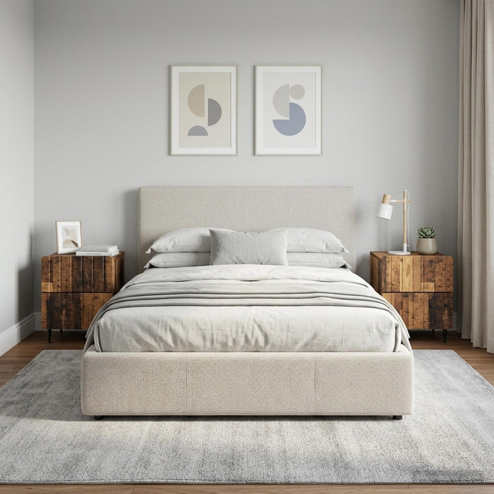 Natskab 2 pcs Gammelt træ 43 x 34,5 x 49,5 cm Konstrueret træ