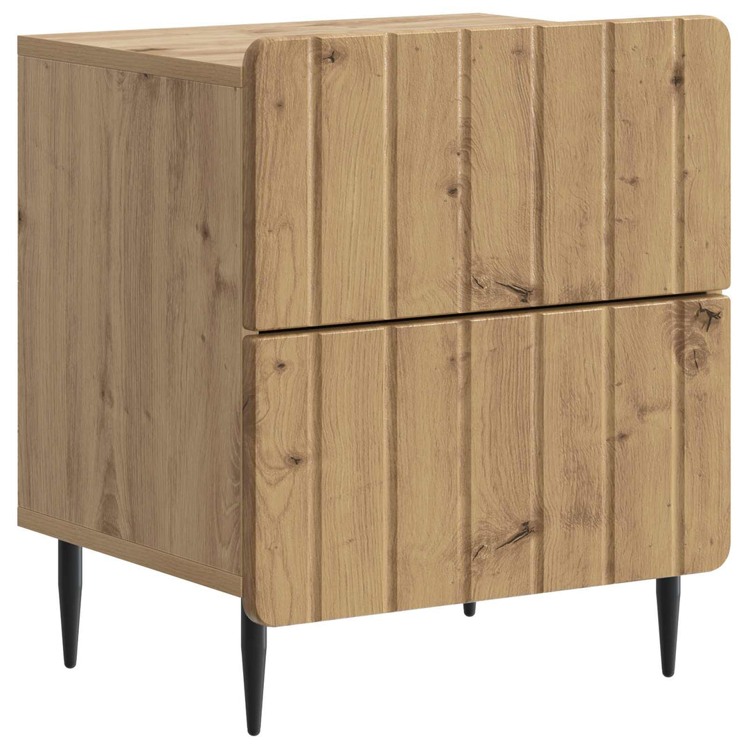 Natskab 2 pcs Artisan-eg 43 x 34,5 x 49,5 cm Konstrueret træ