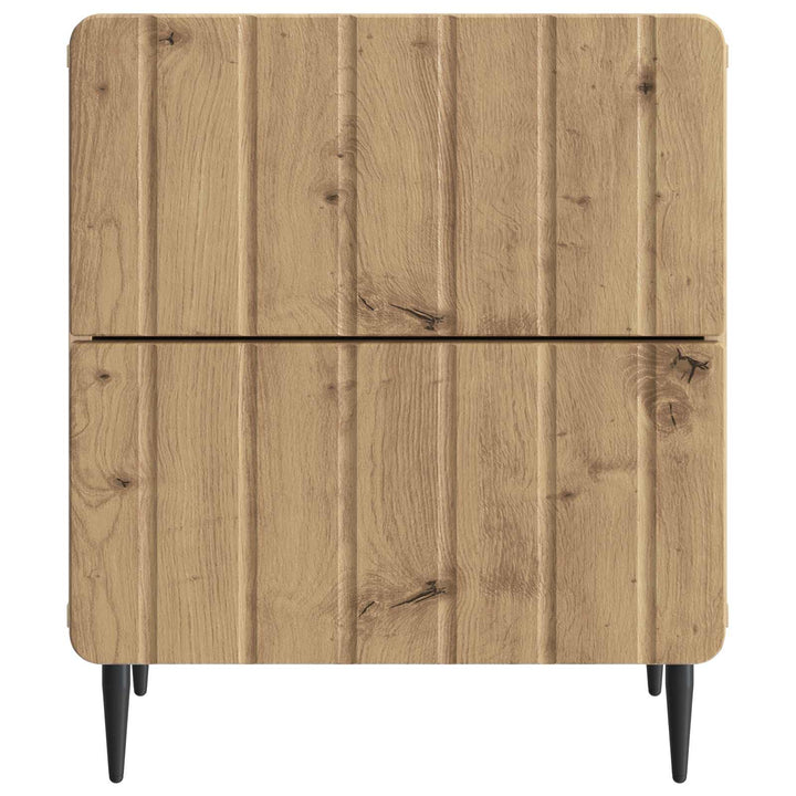 Natskab 2 pcs Artisan-eg 43 x 34,5 x 49,5 cm Konstrueret træ