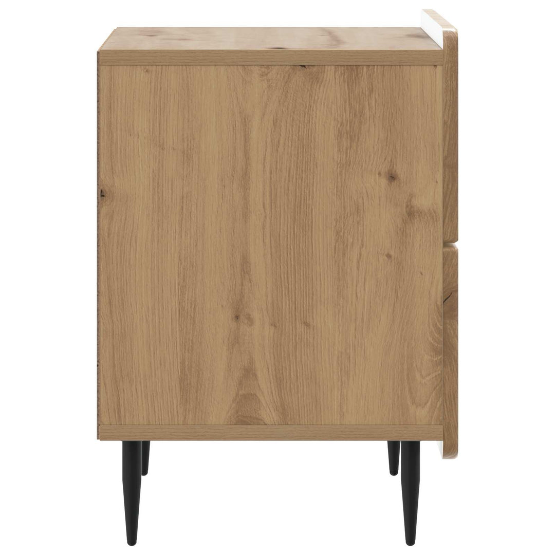 Natskab 2 pcs Artisan-eg 43 x 34,5 x 49,5 cm Konstrueret træ