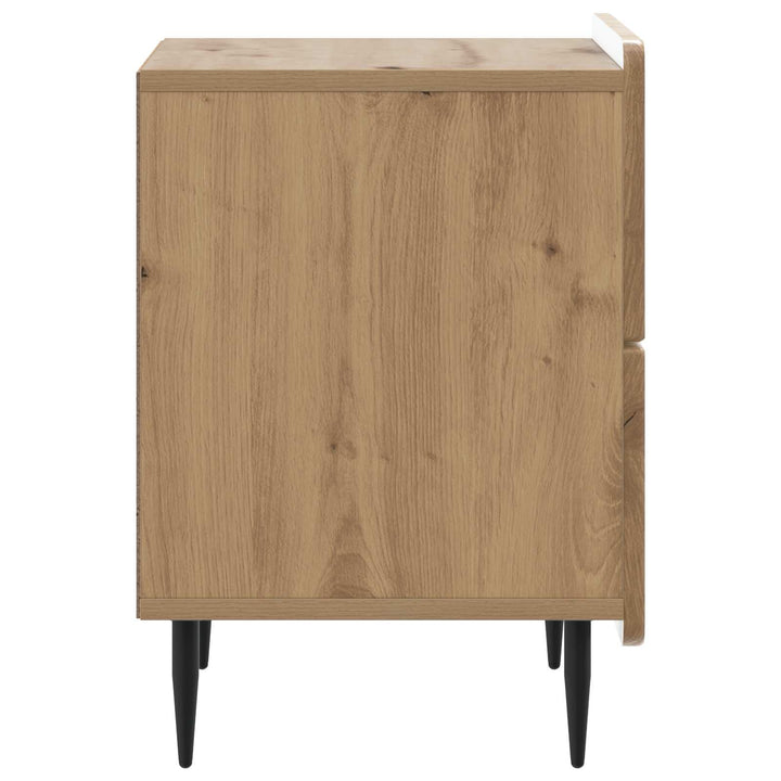 Natskab 2 pcs Artisan-eg 43 x 34,5 x 49,5 cm Konstrueret træ