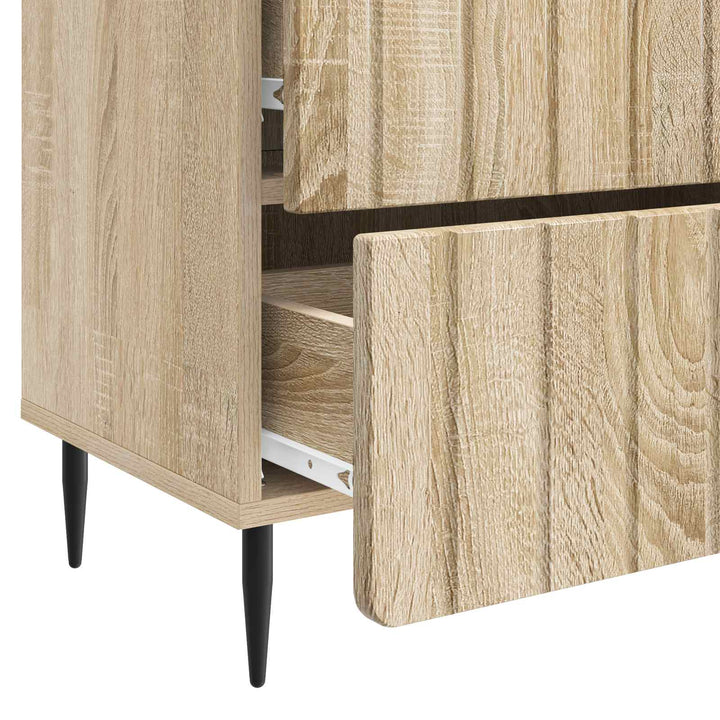 Natskab Sonoma-eg 62 x 34,5 x 49,5 cm Konstrueret træ