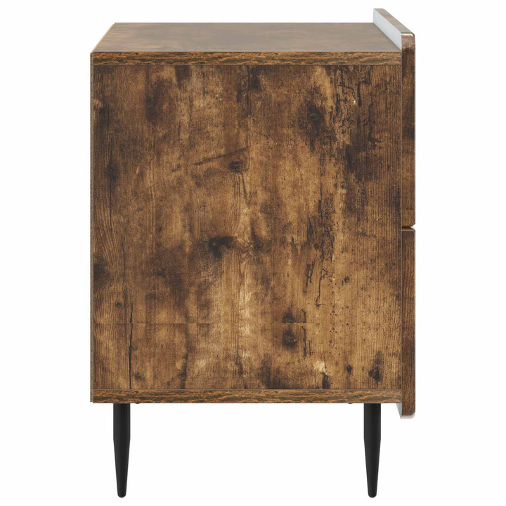 Natskab Røget eg 62 x 34,5 x 49,5 cm Konstrueret træ