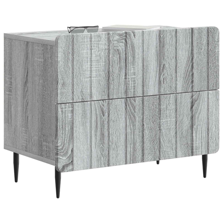 Natskab Grå sonoma-eg 62 x 34,5 x 49,5 cm Konstrueret træ