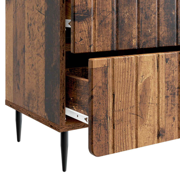 Natskab Gammelt træ 62 x 34,5 x 49,5 cm Konstrueret træ