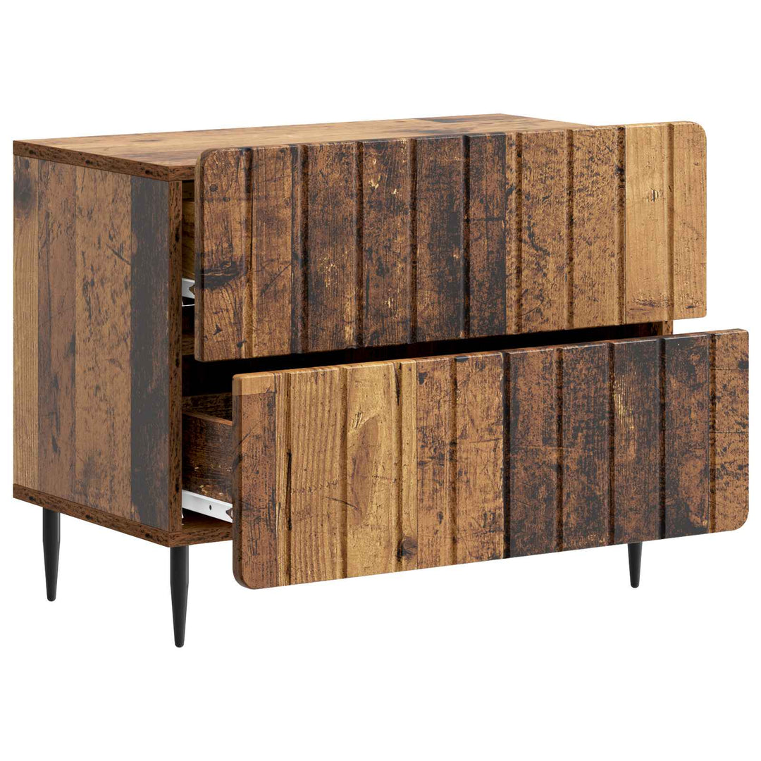 Natskab Gammelt træ 62 x 34,5 x 49,5 cm Konstrueret træ