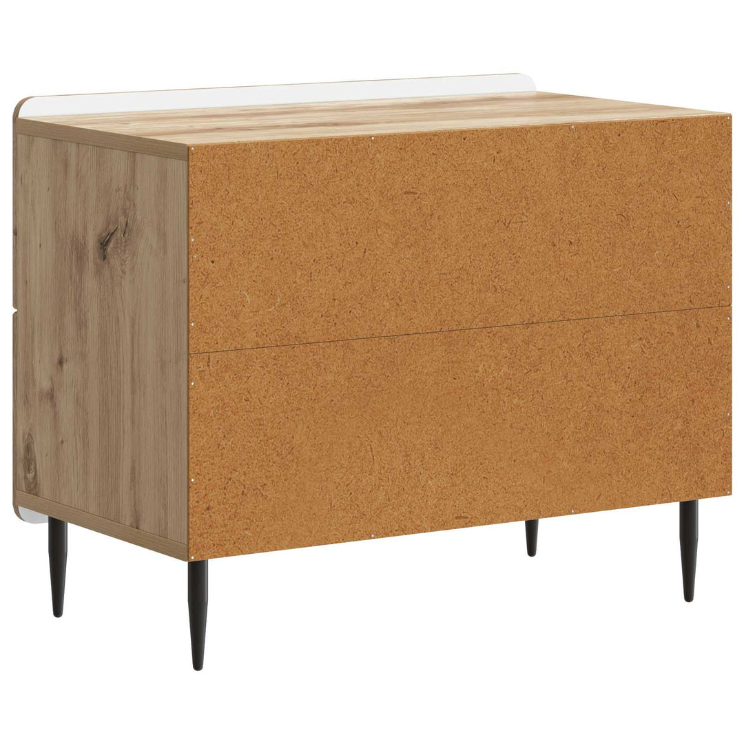 Natskab Artisan-eg 62 x 34,5 x 49,5 cm Konstrueret træ